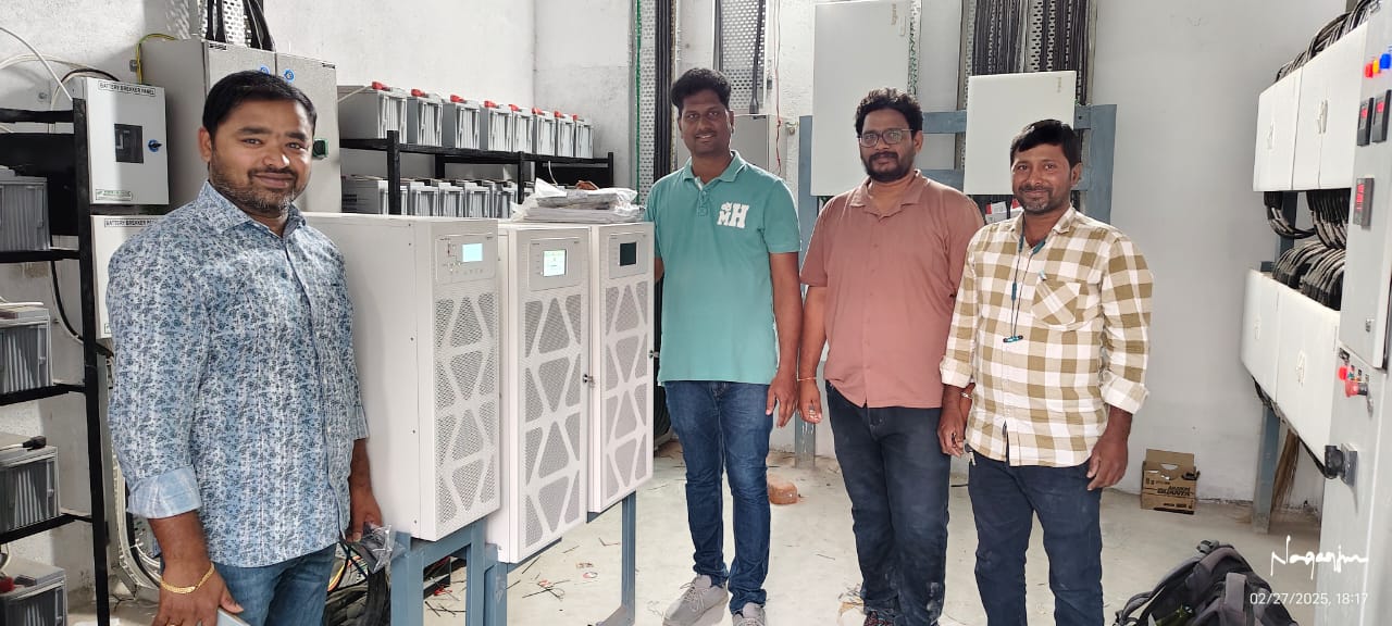 UPS commissioning · pharma facility