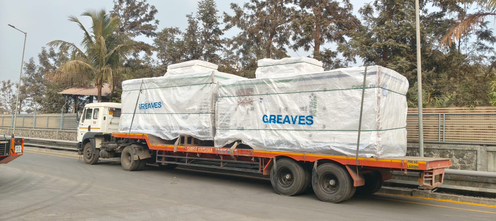 On-site Greaves genset installation
