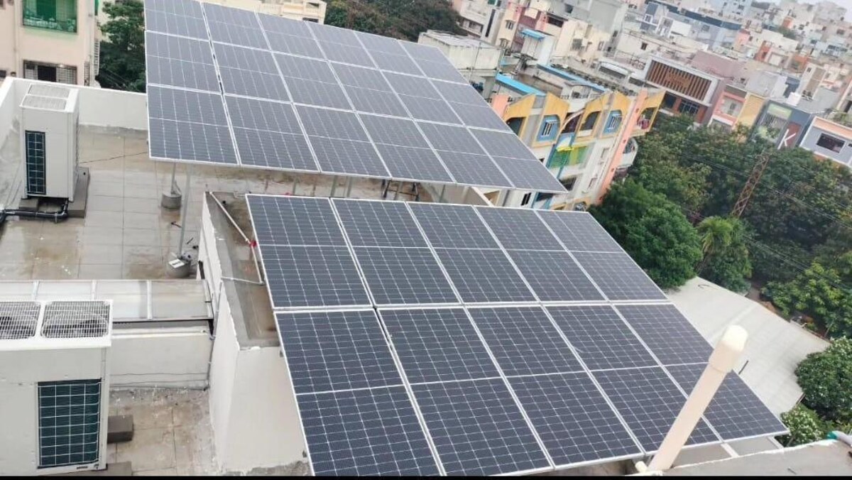 Solar rooftop installation