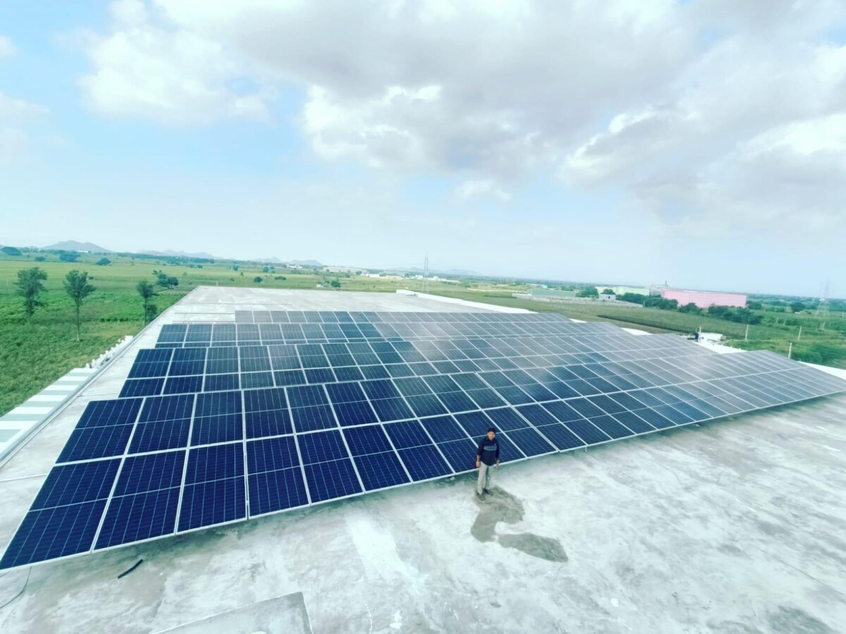 Aditya Cold Storage Warangal — large-scale rooftop solar